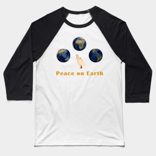 Peace on Earth Baseball T-Shirt